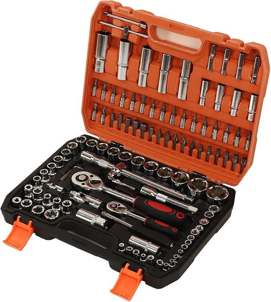 New Multifunctional 108PCs Socket Ratchet Wrench Set
