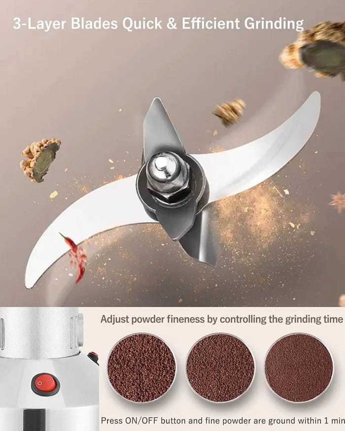 SILVER CREST Universal Mill Heavy Duty Grinder