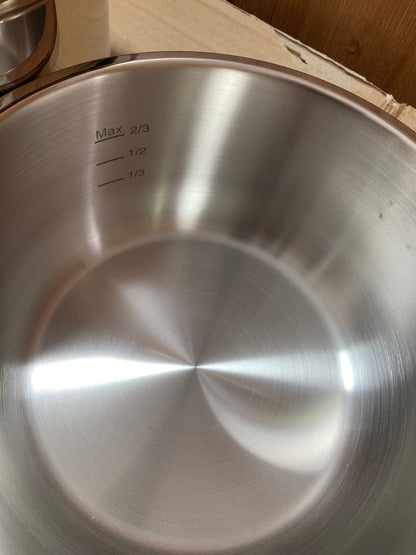Lot Imported Happy Unique 4+6L Stainless Steel Pressure Cooker With Steamer