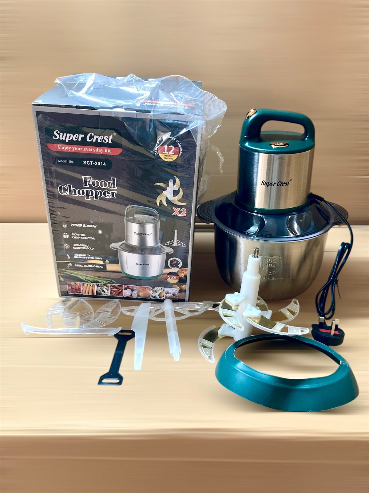 Super Crest Germany 5L Chopper 2000W SCT-2014