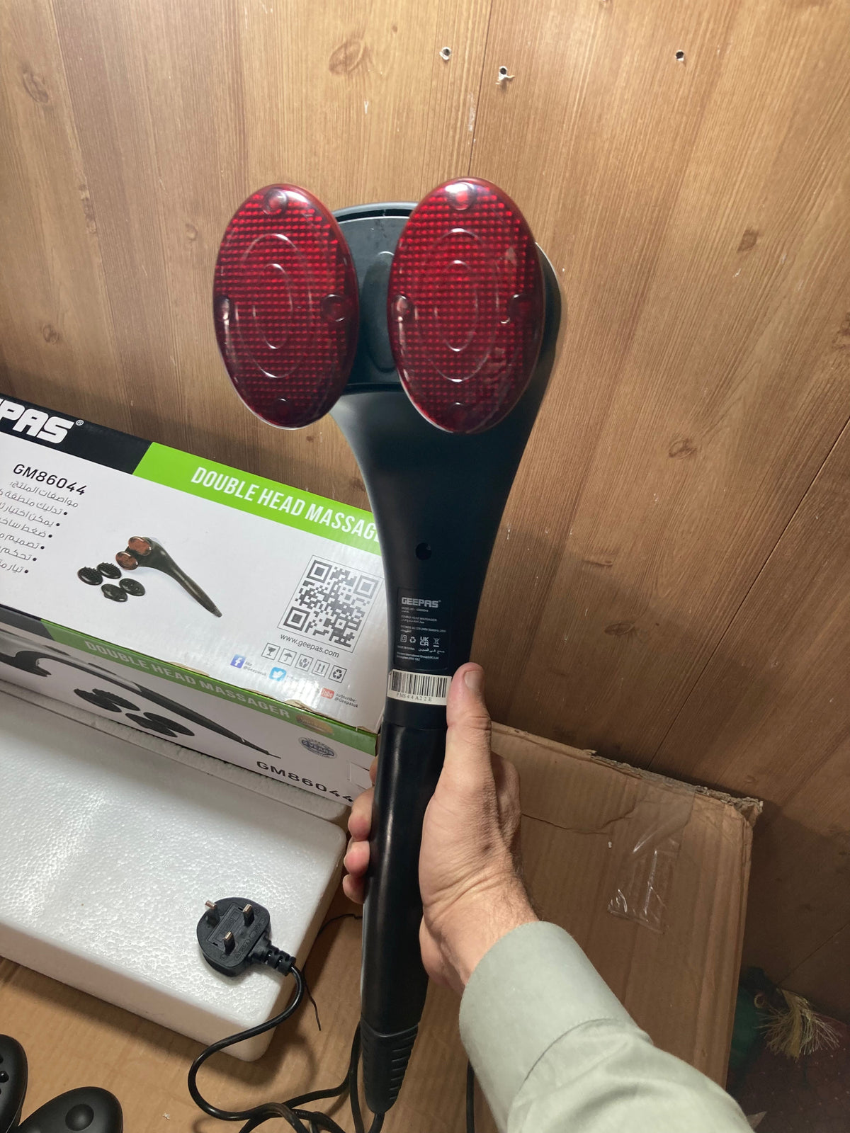 Geepas Dubai Double Head Massager