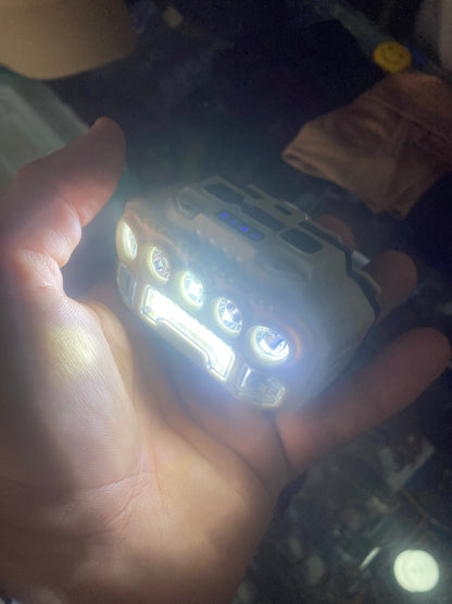 Multifunctional Mini Rechargeable Head Light