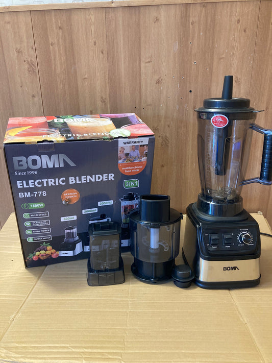 BOMA Germany 3 in 1 Multi Functional Commercial Blender