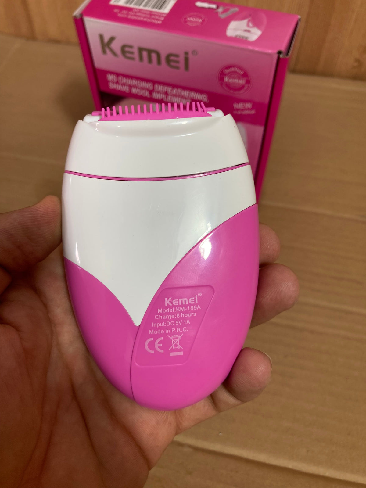 Kemei Rechargeable Hair Epilator