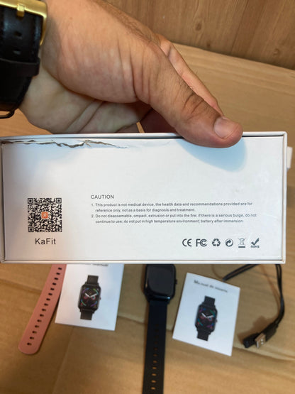 Amoled Display Waterproof Smartwatch