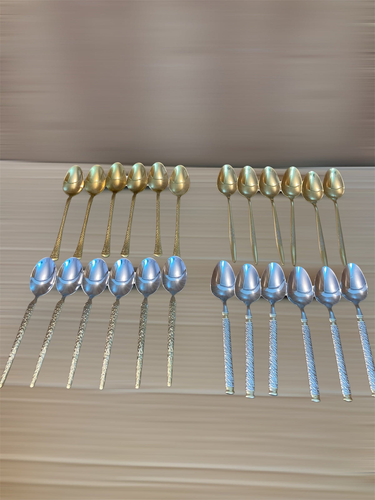 AYD 6PCs Stainless Steel Table Spoon Set
