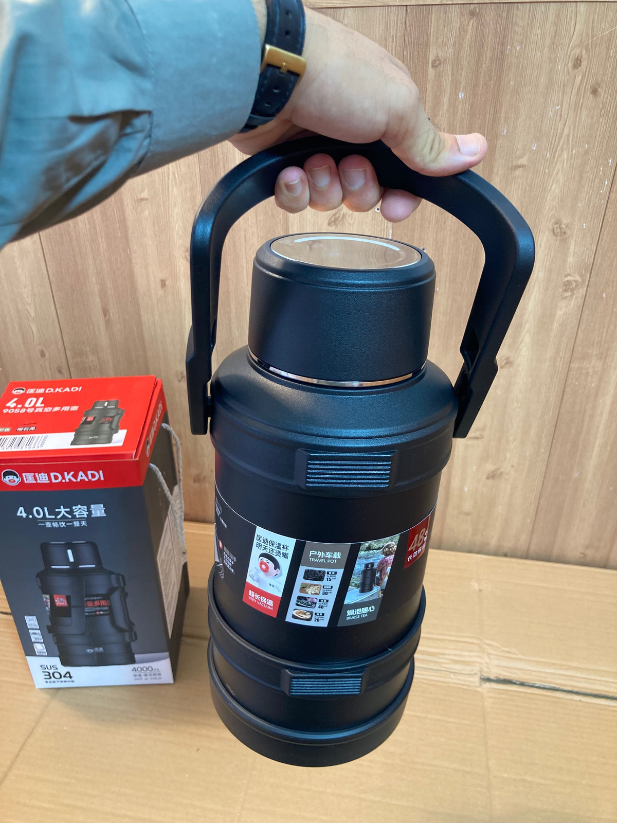 D.Kadi Hot & Cool Insulated Vacuum Bottle - Travel Pot