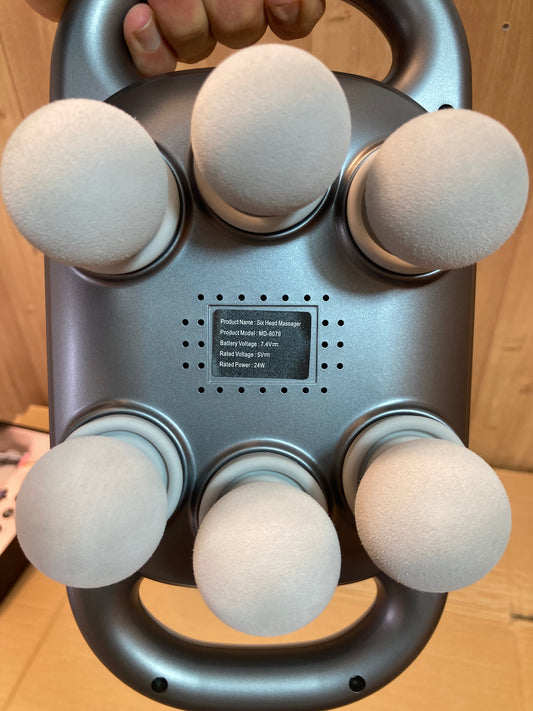 Lot Imported MDHL Multifunctional 6 Head Digital Full Body Massager