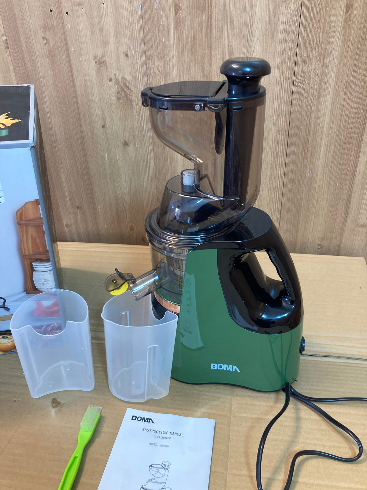BOMA Germany 150W Slow Juicer/Extractor BM-2831
