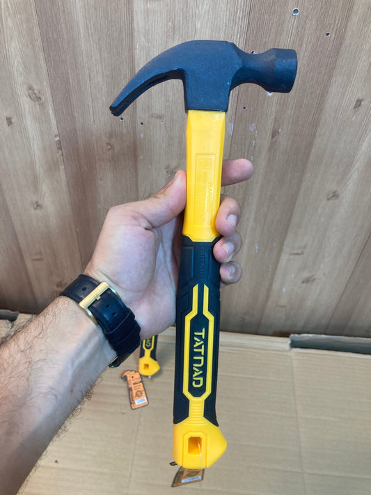 TATNAD Germany Craft Claw Hammer Fiberglass Handle