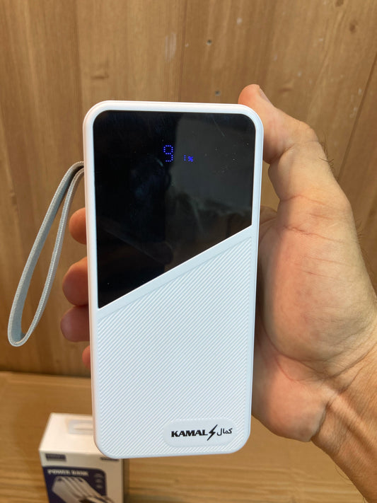 Kamal 45W Super Fast 4Built-in Cables Charging Power Bank 30,000mAh KPB-036