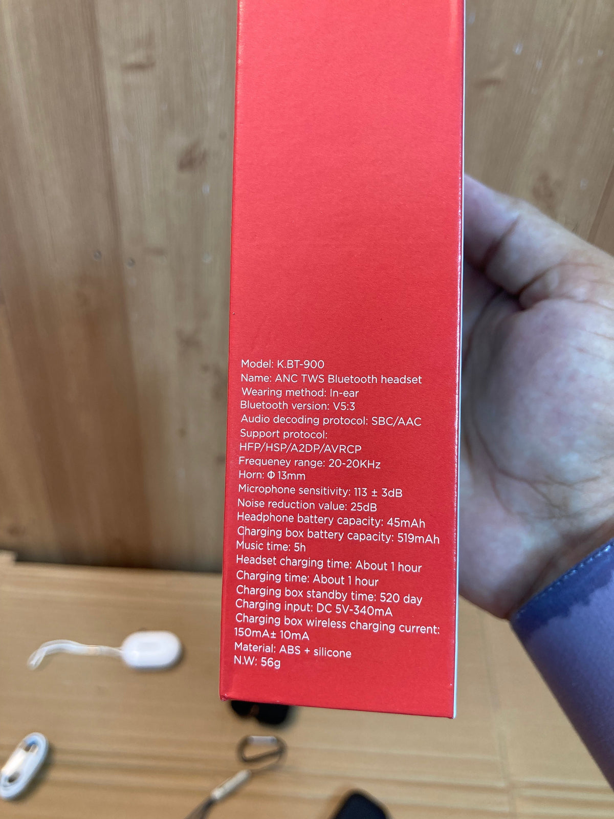 Kamal Upgraded ANC AirPods - Earbuds KBT 900