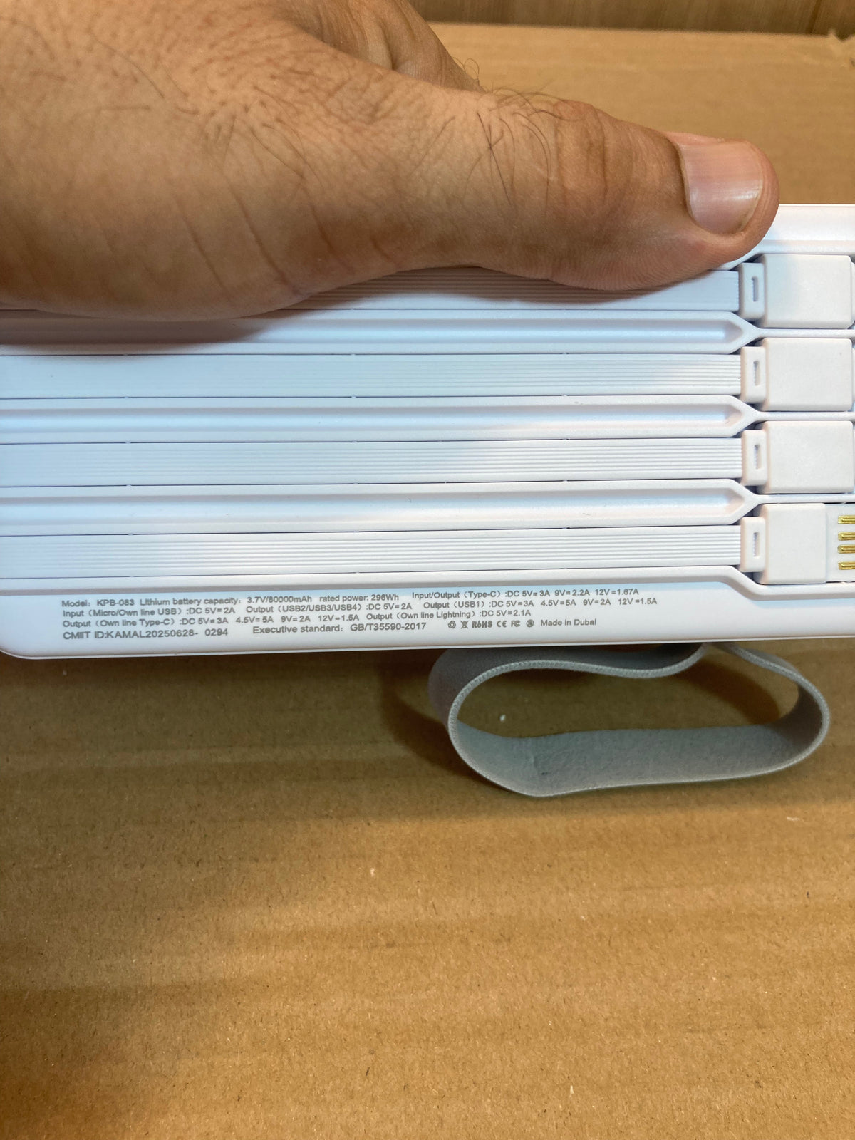 Kamal 100W Fast Charging Power Bank 80,000mAh KPB-083