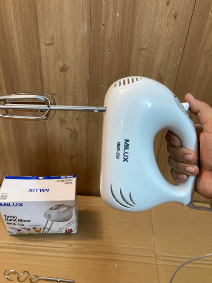 MILUX 200W Turbo Hand Mixer MHM-250
