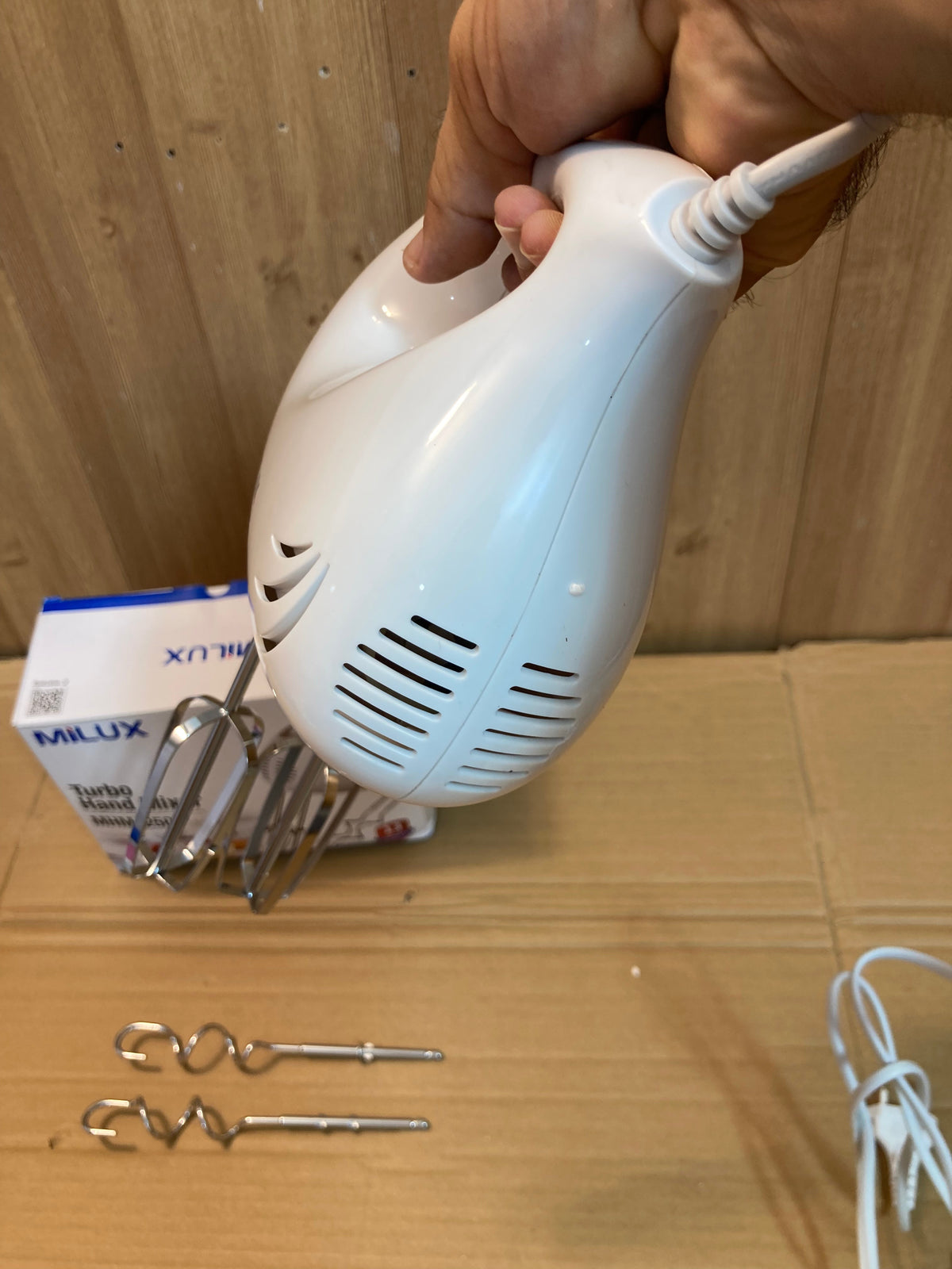 MILUX 200W Turbo Hand Mixer MHM-250