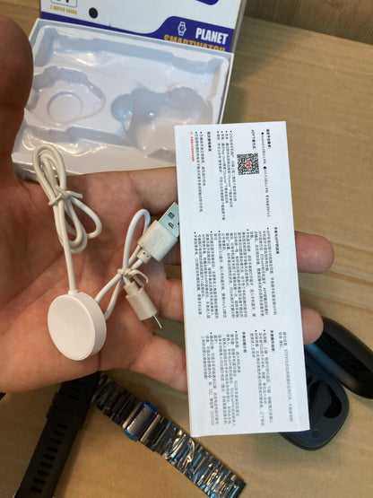 D33 Watch 5 Pro 2 in 1 With TWS Earbuds Smart Watch