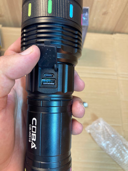 COBA High Beam Led Flashlight-Torch CB-W516