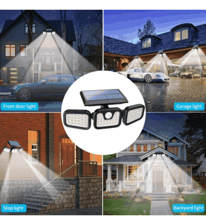 Adjustable Remote Control 3D Solar Light