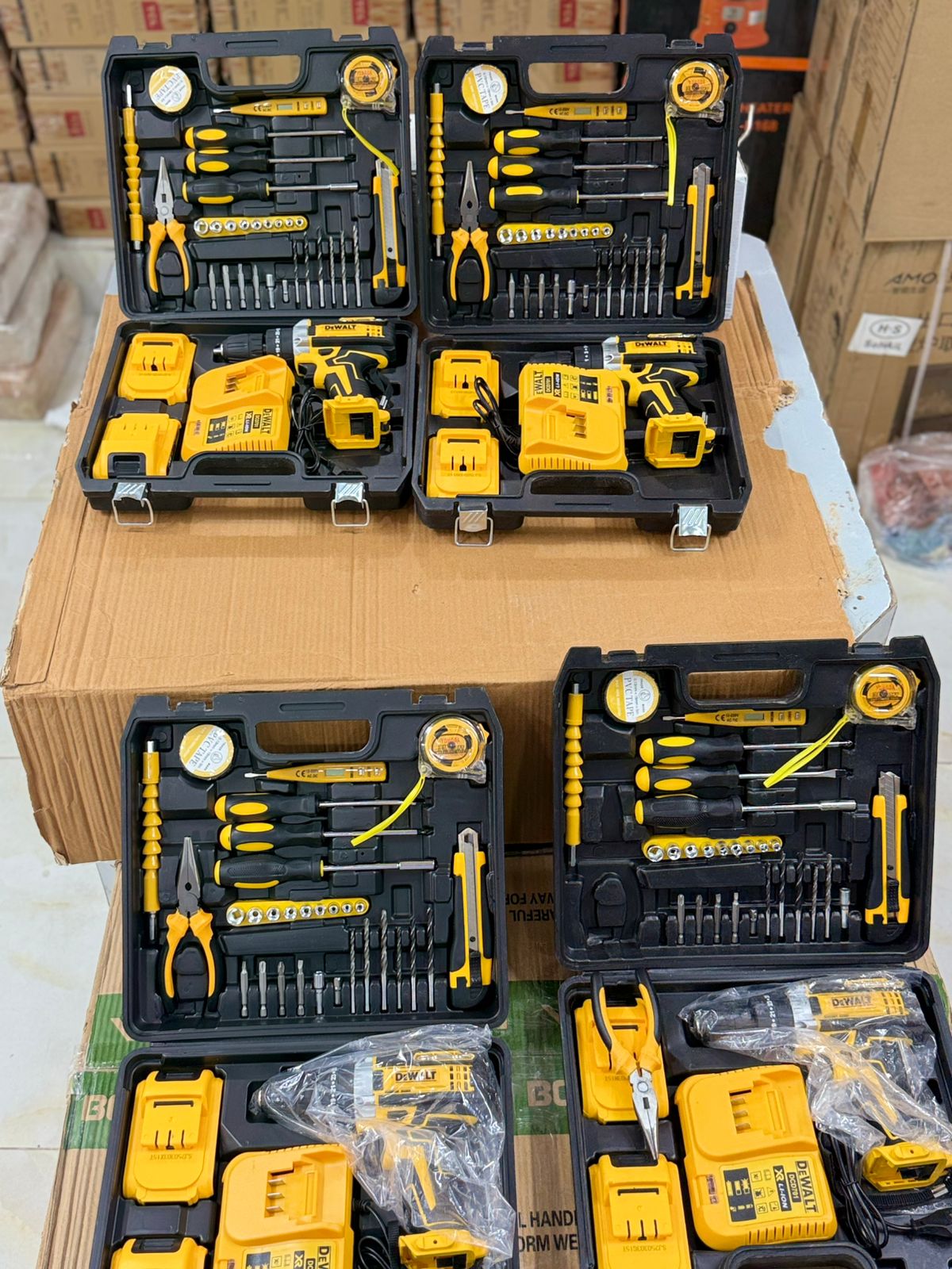 Dewalt 36V Power Drill Set with 36PCS Drill Bit,Cordless Drill Kit with Battery