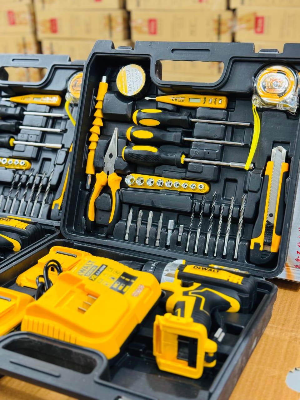 Dewalt 36V Power Drill Set with 36PCS Drill Bit,Cordless Drill Kit with Battery