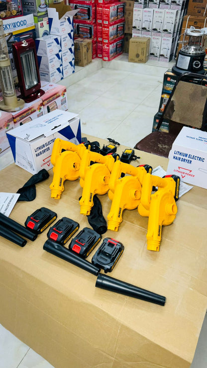 Dewalt Lithium Electric Blower & Hair Dryer – Dual-Purpose Power Tool