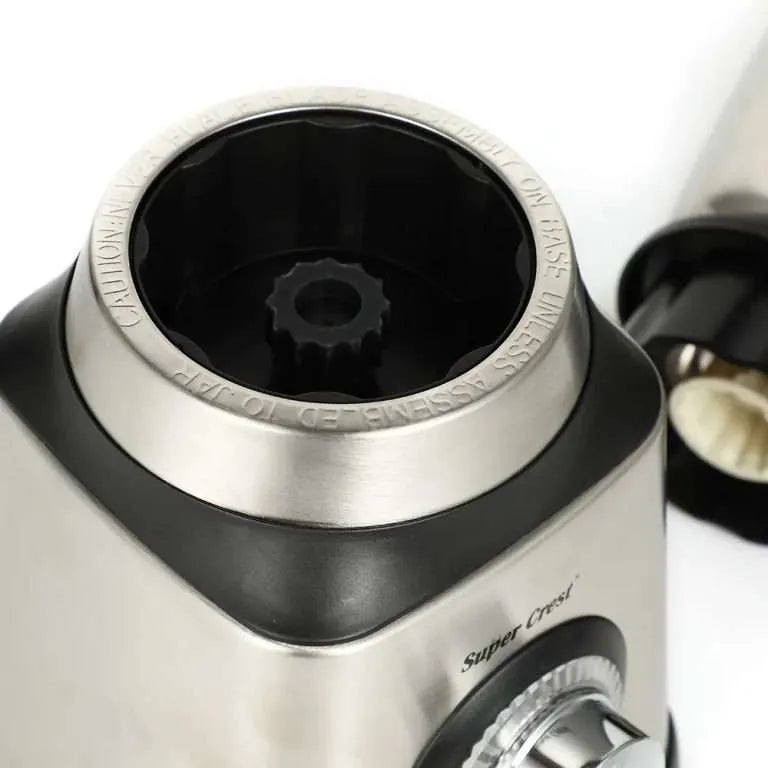 Super Crest Germany Full Steel Body 3-in-1 Electric Juicer, Chopper and Grinder Machine Heavy Duty SCT-8031
