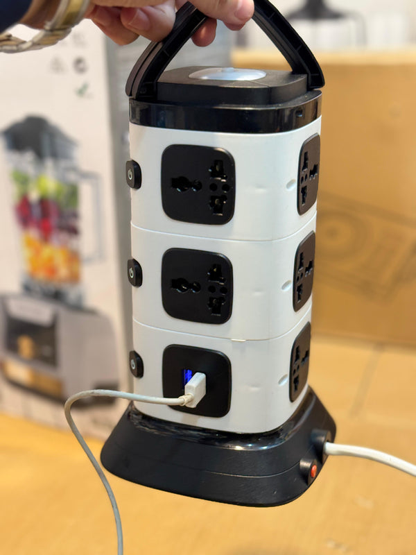 Multiple Functions Power Socket Extension 2500W
