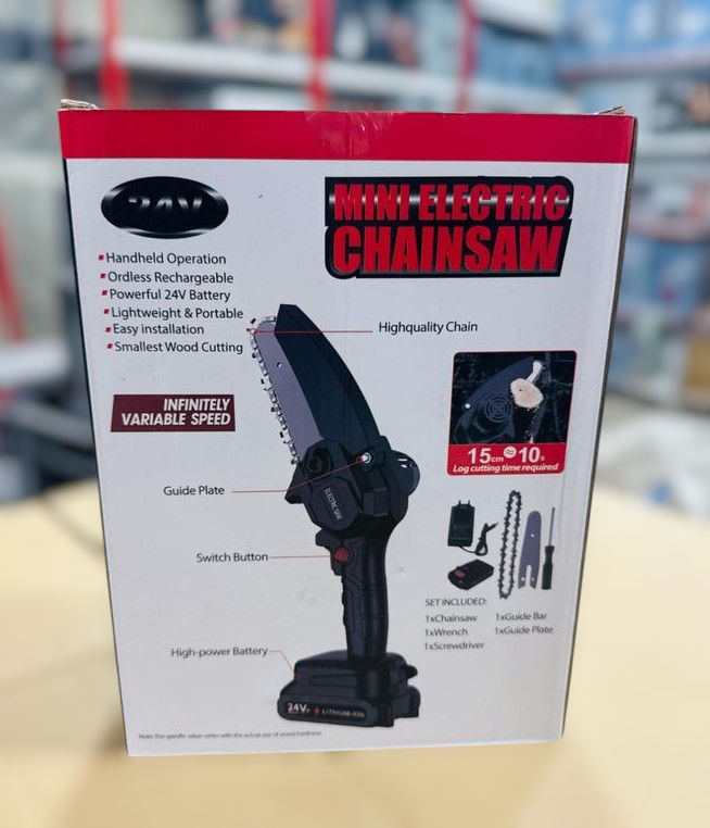 Rechargeable Handheld Mini Electric Chainsaw