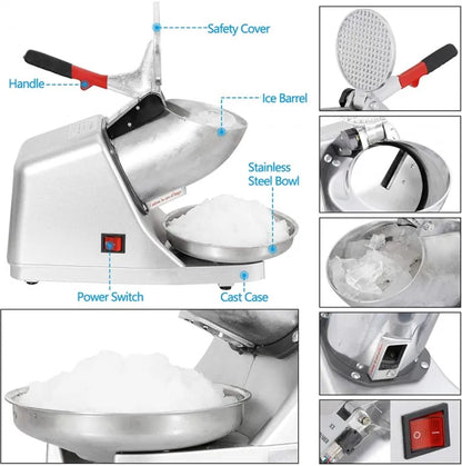 Ice Crushing Machine - Ice Smashing Electric Crusher Machine