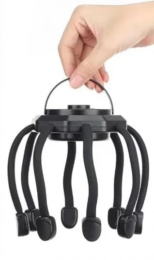 Electric Head Scalp Massager With 10 Vibration Contacts