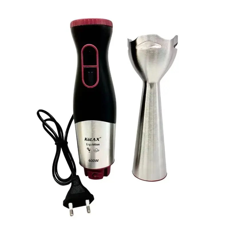 KoLAX Germany Stainless Steel Portable 2 Speed Multifunctional Kitchen Electric Mixer Hand Stick Blender